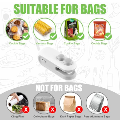 Sellador de Bolsas Portátil